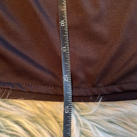 Black Spaghetti Strap Camisole Tank with Ruffle - Picture 10 of 11